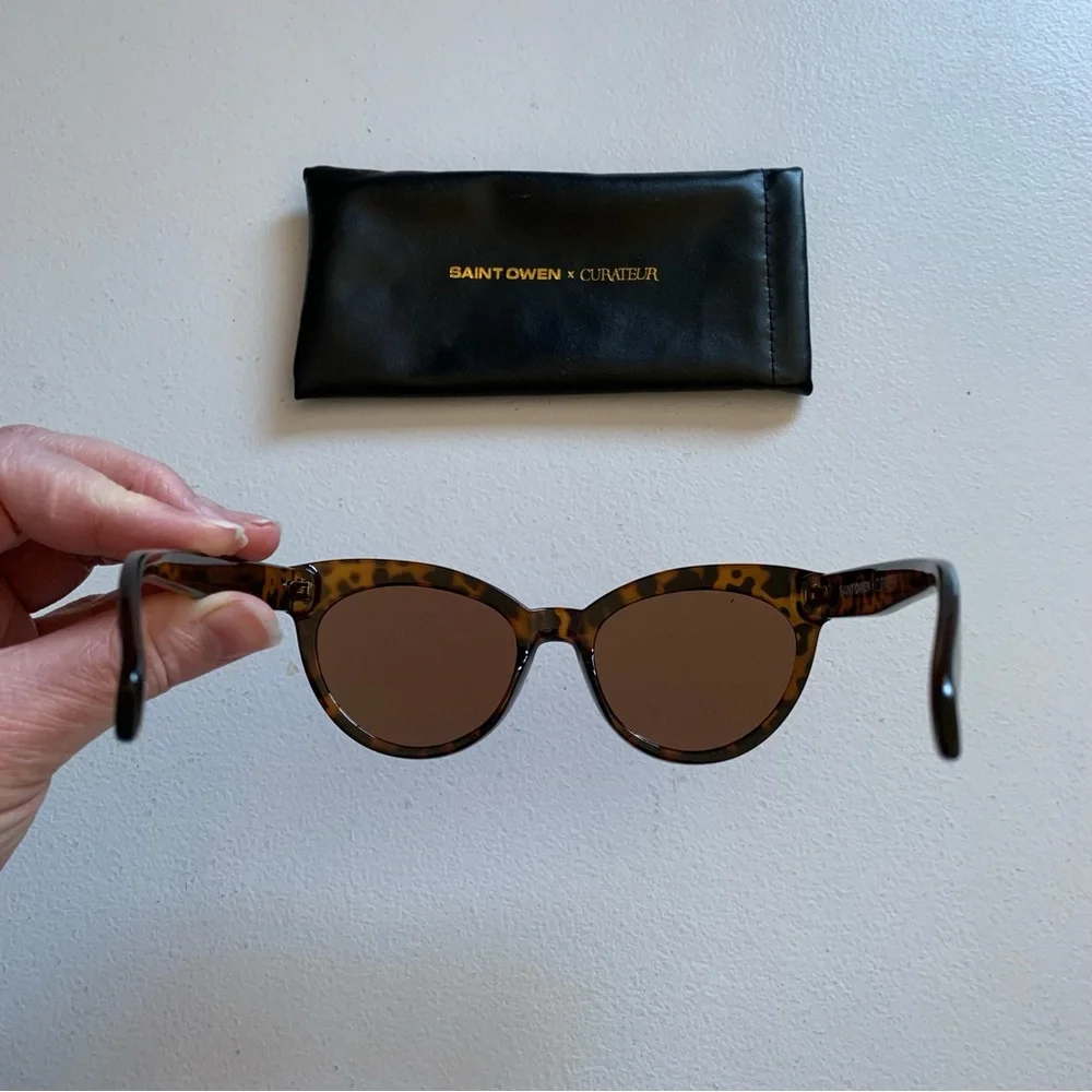 Saint Owen x Curateur WYLDE Tortoise Shell Sunglasses NWOT